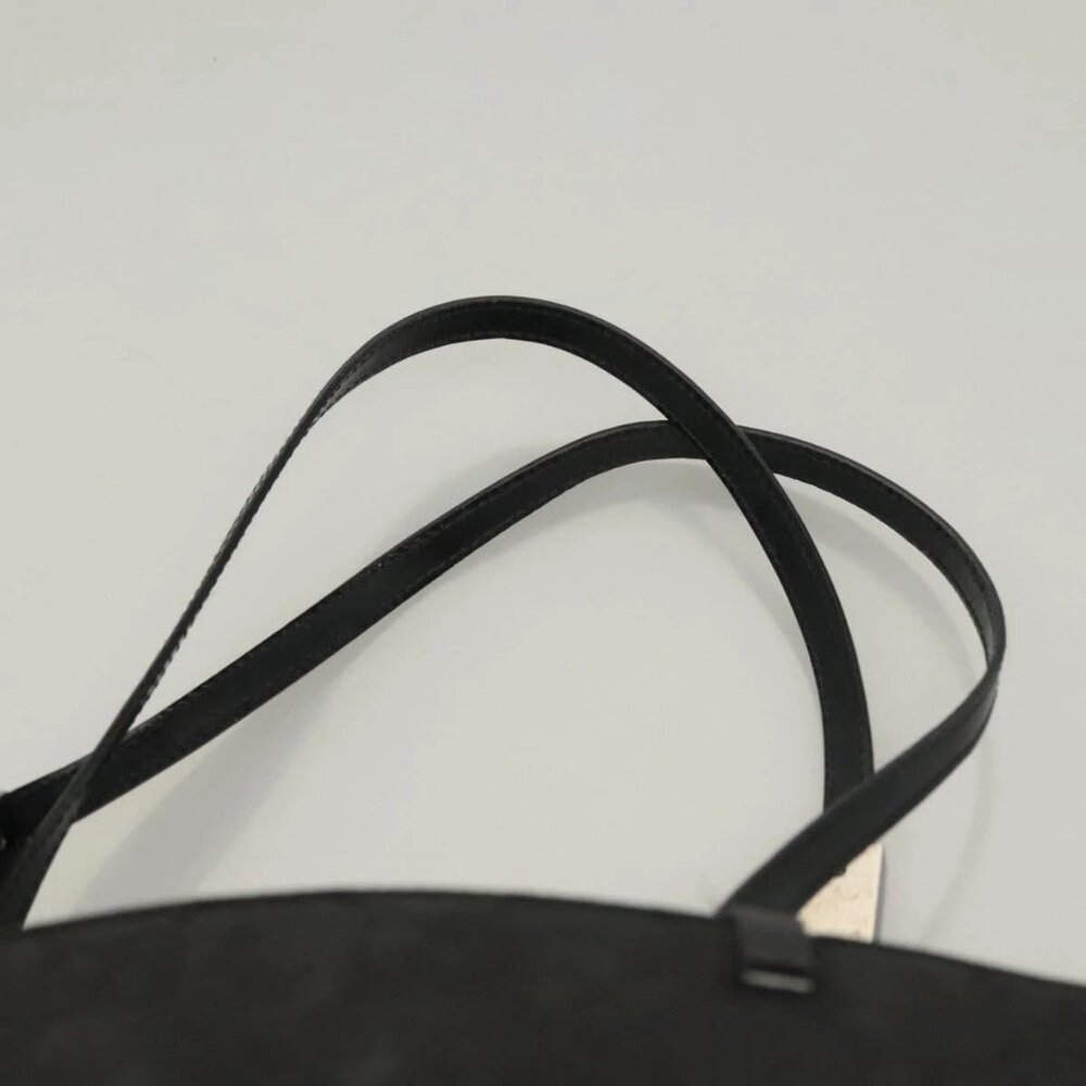 GUCCI GG Canvas Tote Bag Silver Black Auth 133326 - Picture 9 of 16